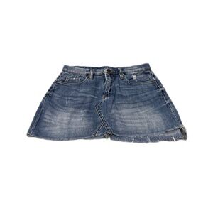Blank NYC Blue Denim Skirt